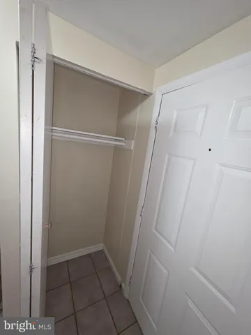 a view of closet area