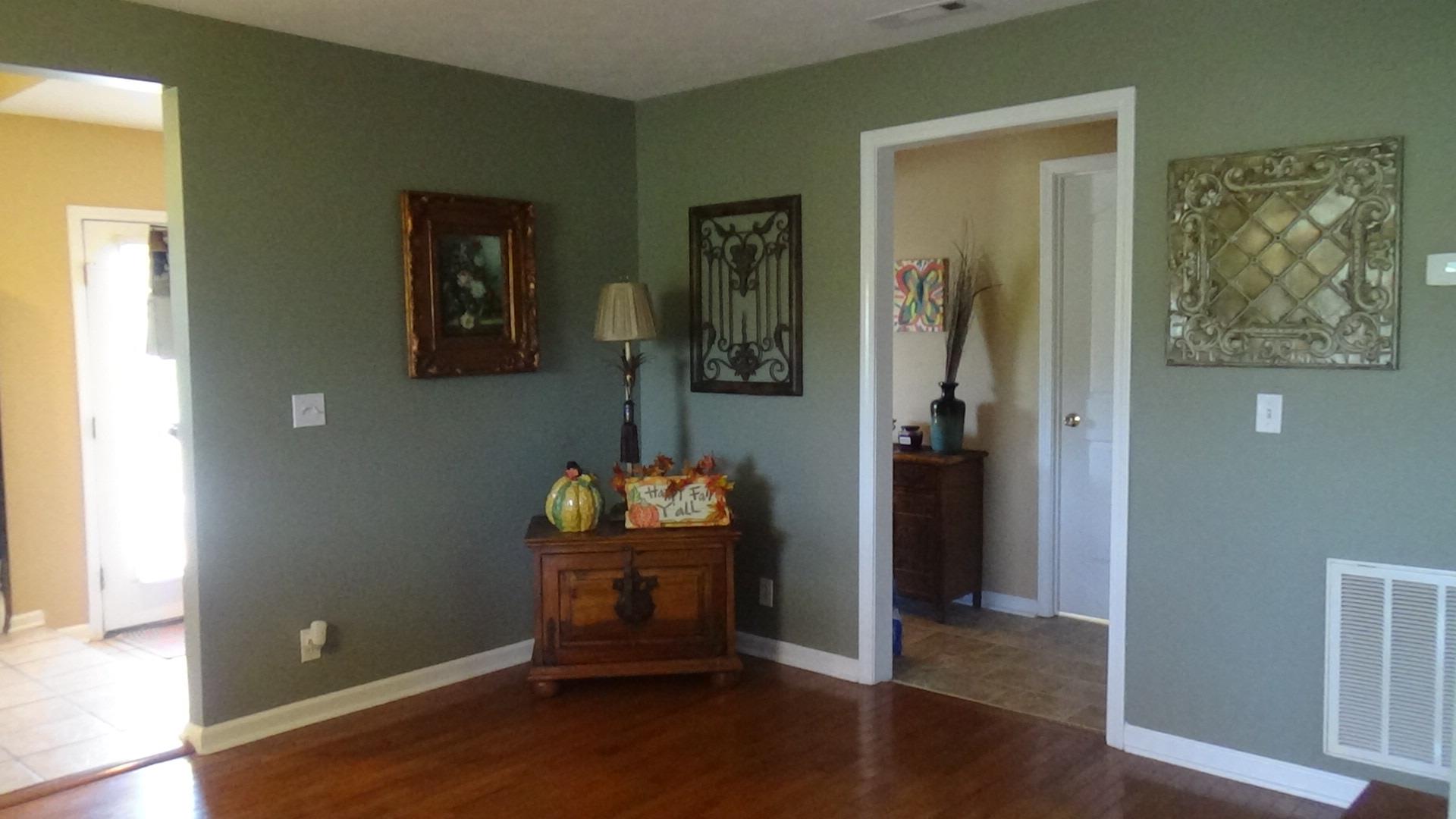 1126 Maxwell Branch Road Cottontown, TN 37048 - Photo 10 of 27 a view of a hallway with wooden floor and closet