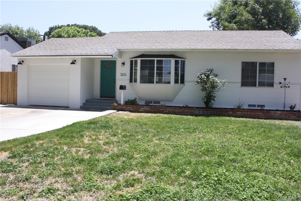 7876 Sycamore Avenue Riverside, CA 92504 - Photo 1 of 1 Front house with attached garage, gate to left of garage also leads to rear house