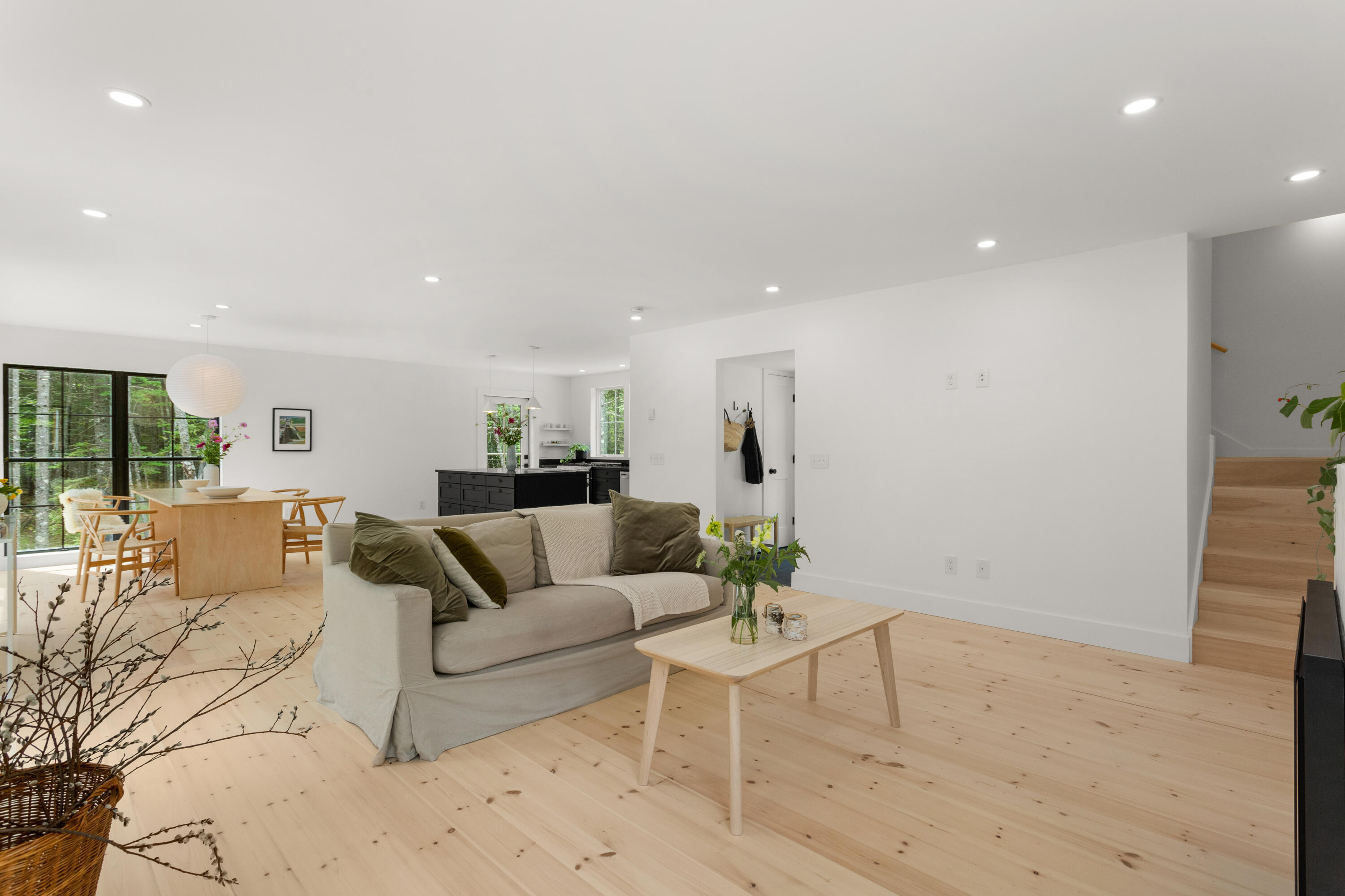 117 Flye Point Road Brooklin, ME 04616 - Photo 18 of 54 View across First Floor