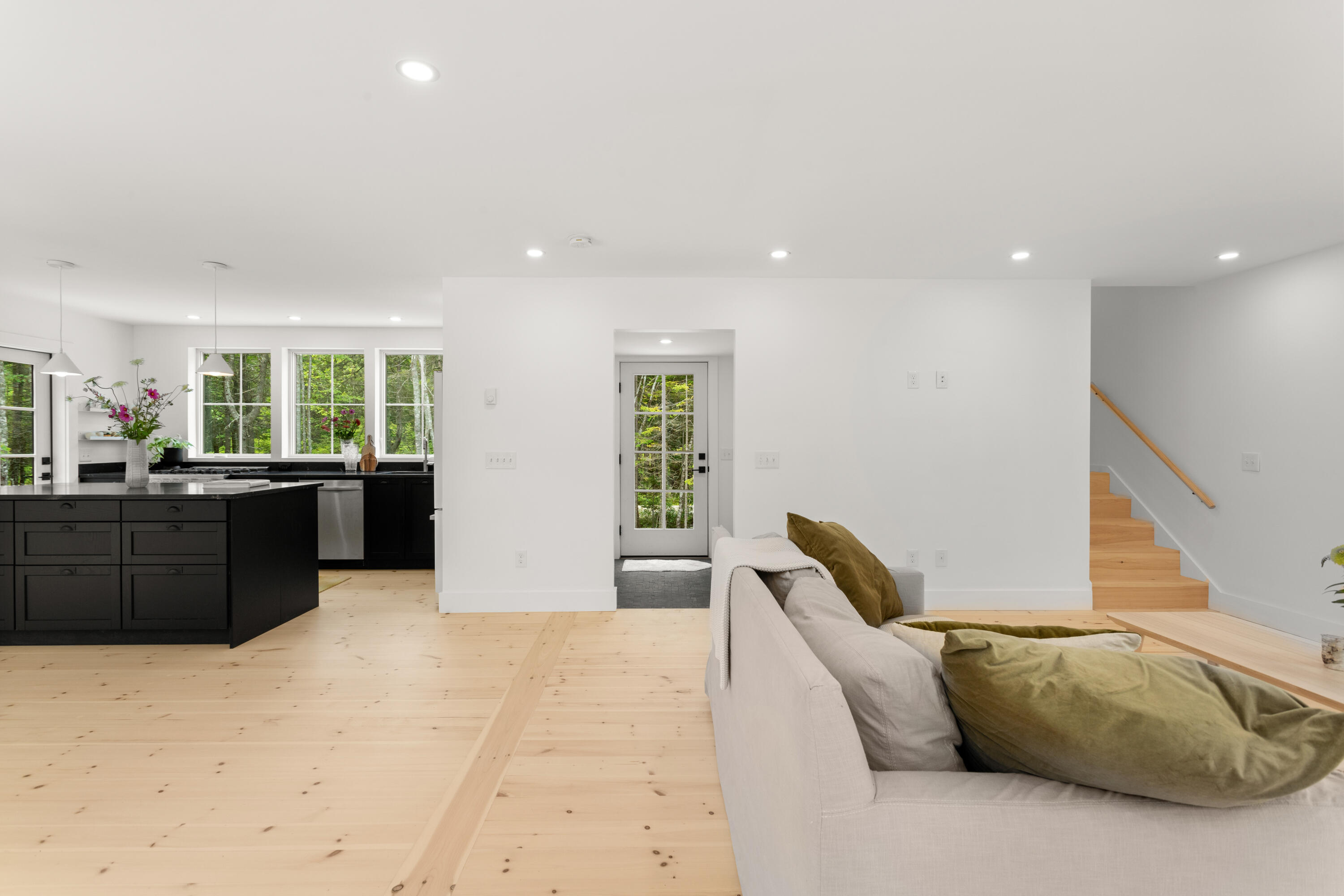 117 Flye Point Road Brooklin, ME 04616 - Photo 23 of 54 Open Floorplan Scandanavian Inspired