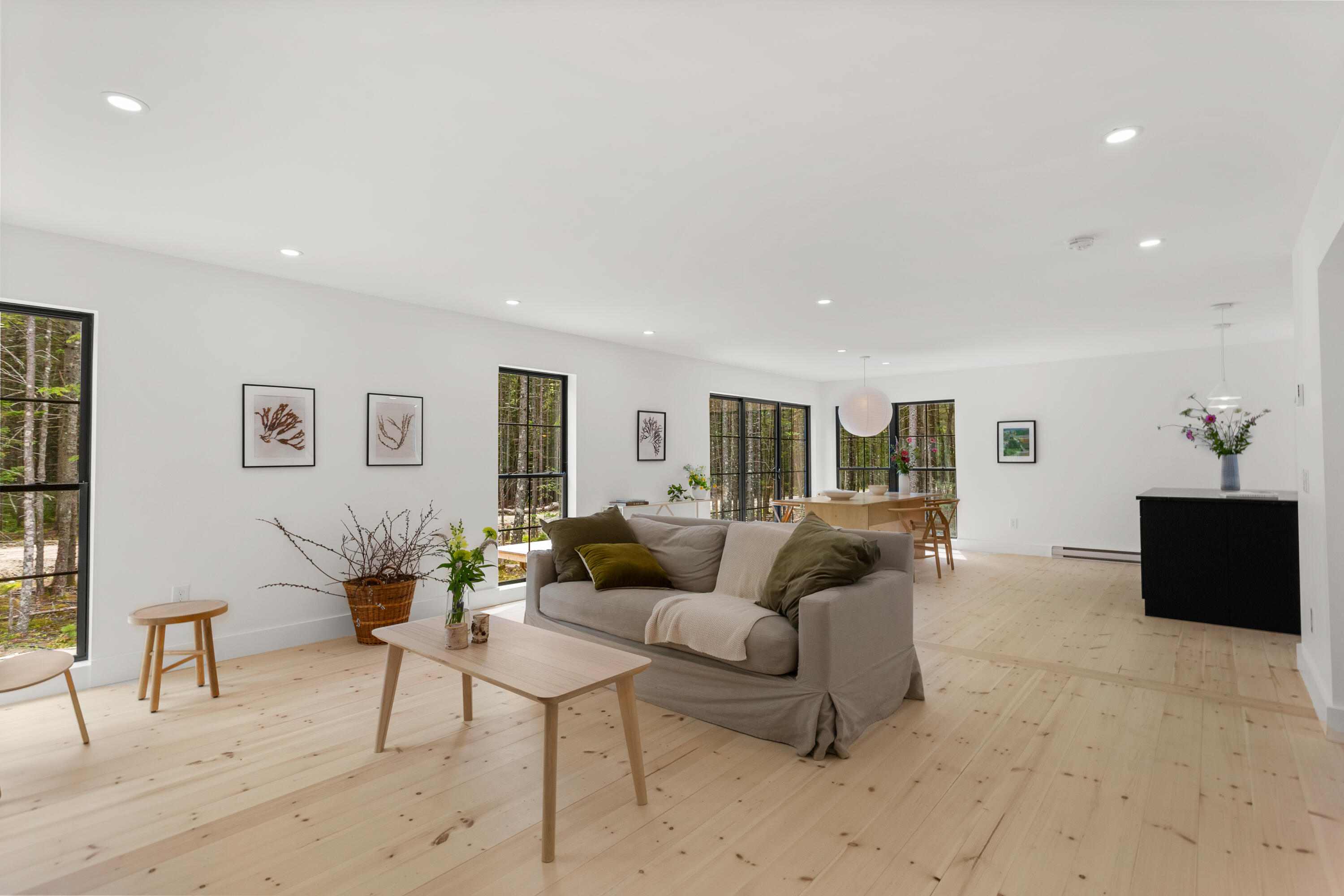 117 Flye Point Road Brooklin, ME 04616 - Photo 29 of 54 View across First Floor4