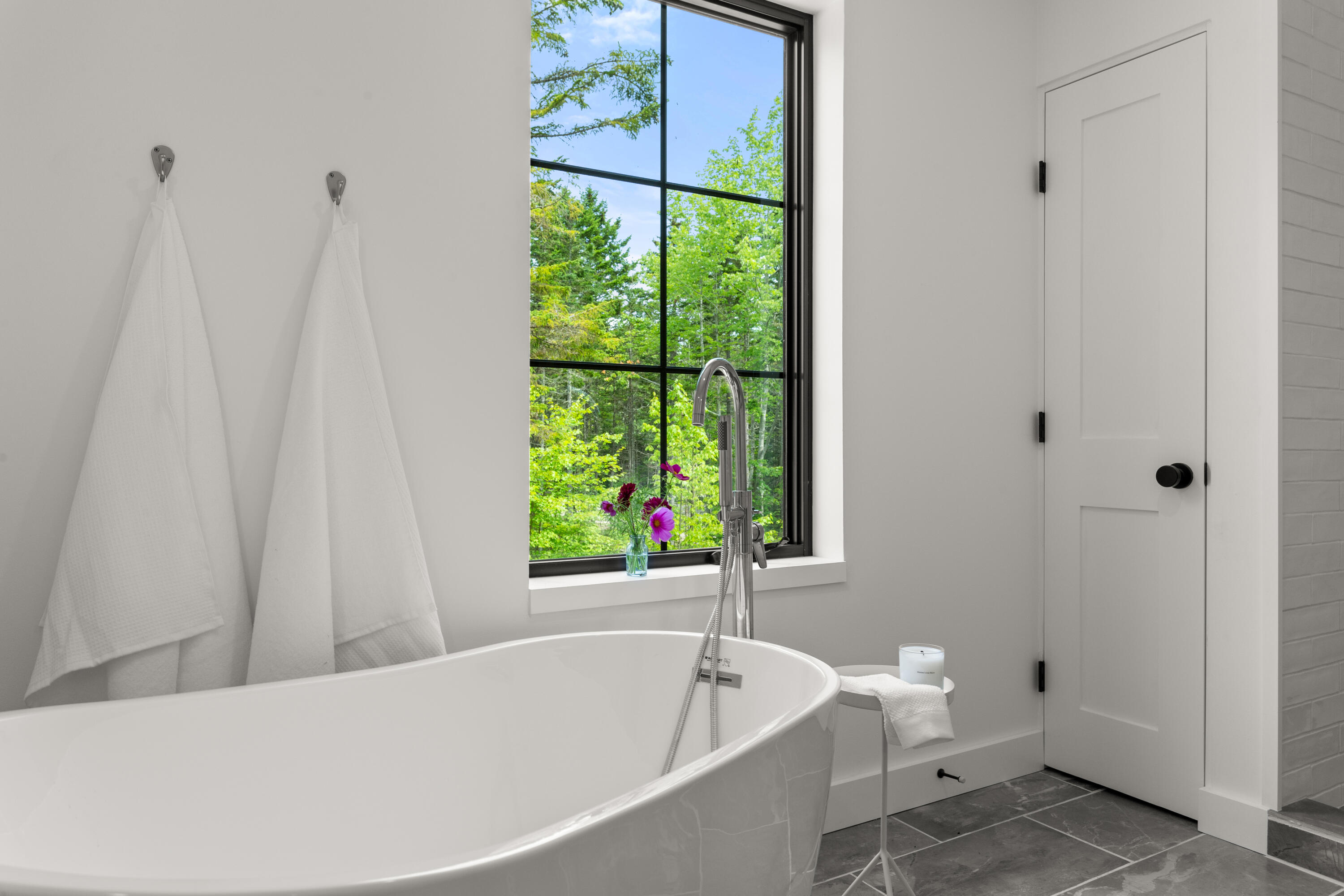 117 Flye Point Road Brooklin, ME 04616 - Photo 35 of 54 Soaking Tub With A View