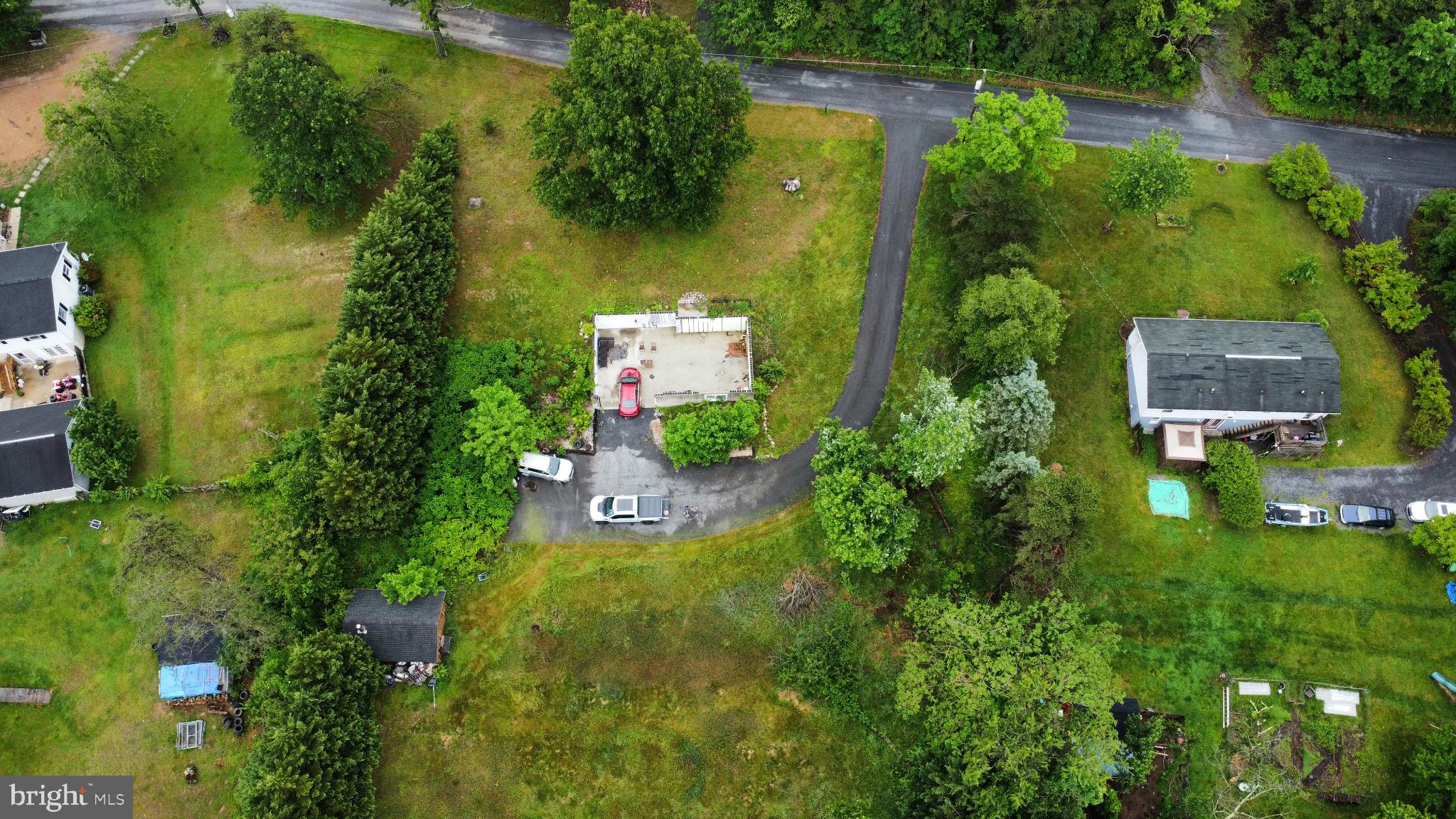 71 County Rte 9/11 Berkeley Springs, WV 25411 - Photo 2 of 9 Serene suburban landscape from above.