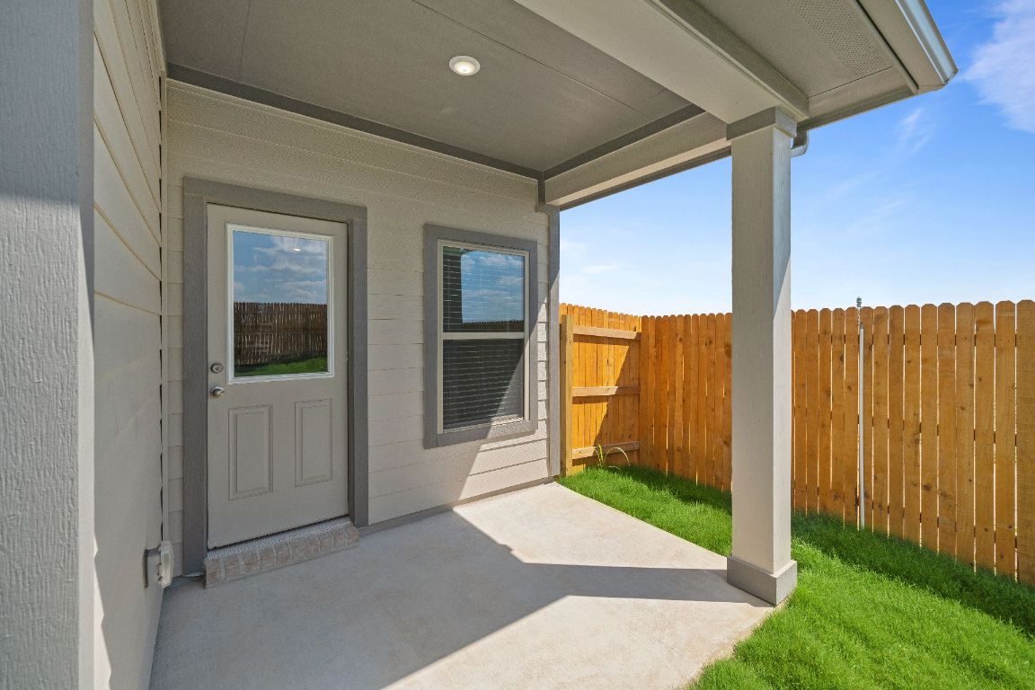 177 Sleep Hollow Jarrell, TX 76537 - Photo 21 of 27 Rear Covered Patio