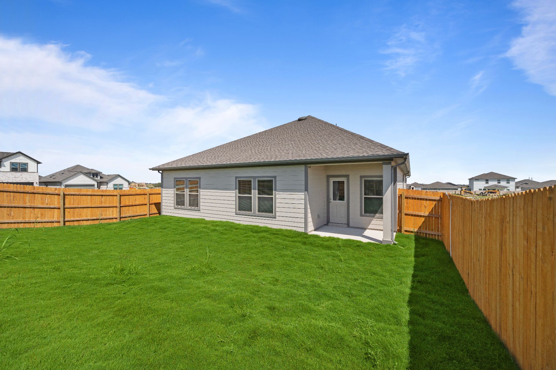 177 Sleep Hollow Jarrell, TX 76537 - Photo 23 of 27 Rear of Home and Private Backyard