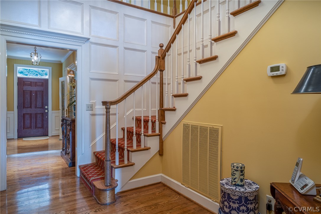 102 Par Drive Williamsburg, VA 23188 - Photo 28 of 42 a view of entryway with wooden floor