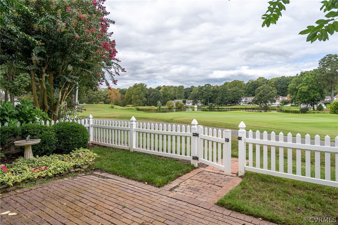 102 Par Drive Williamsburg, VA 23188 - Photo 42 of 42 a view of a deck with a garden