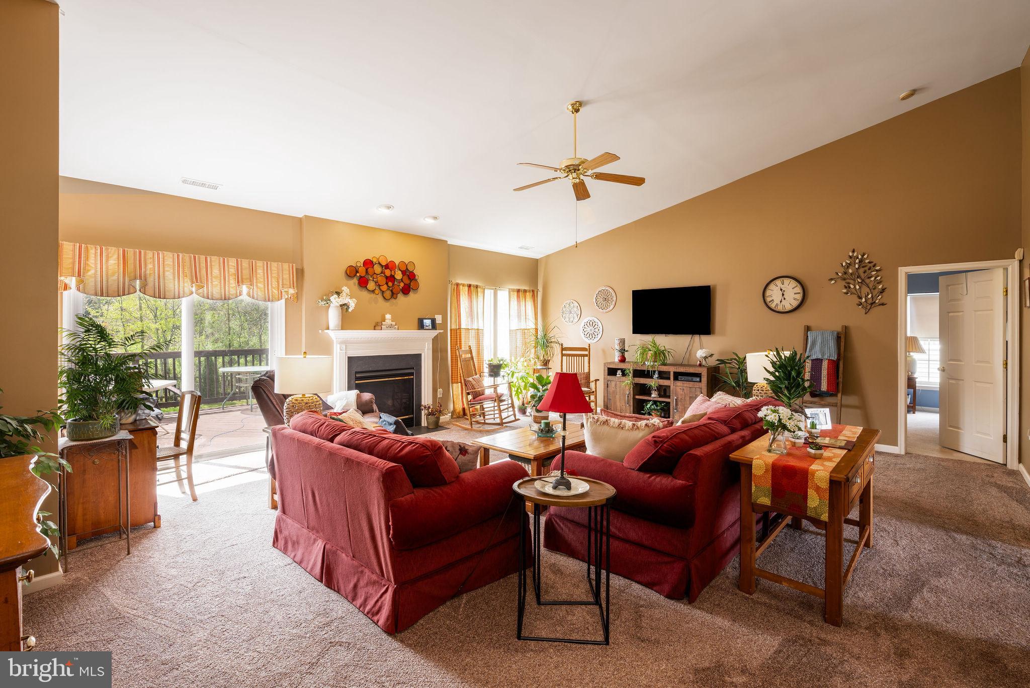 10 Arrowood Knobs Lewes, DE 19958 - Photo 11 of 40 a living room with furniture a fireplace and a flat screen tv