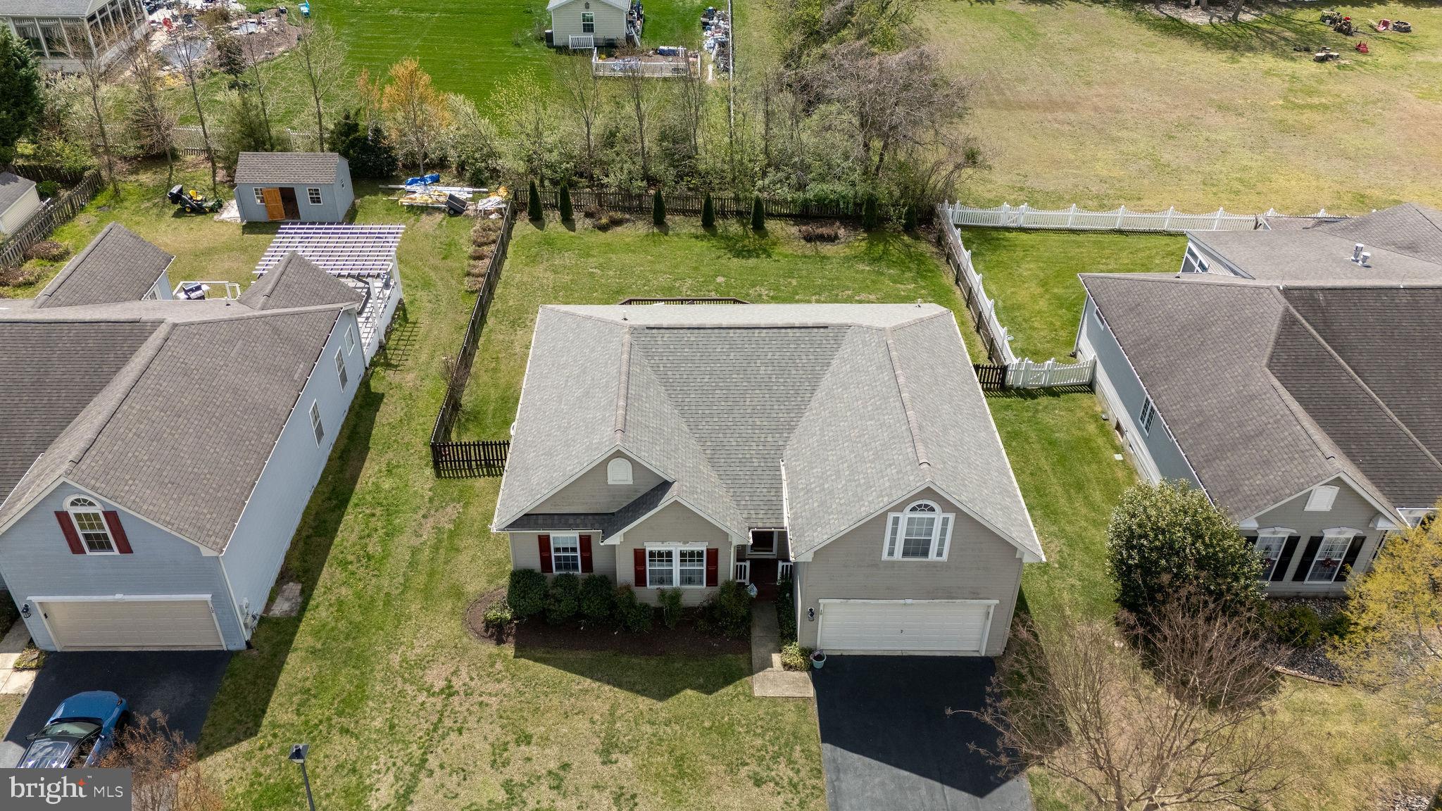 10 Arrowood Knobs Lewes, DE 19958 - Photo 31 of 40 an aerial view of a house with a garden