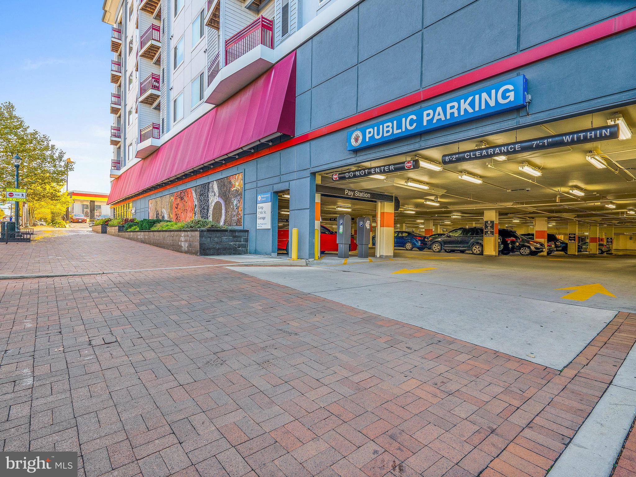 8005 13th Street, Unit 304 Silver Spring, MD 20910 - Photo 30 of 31 Additional parking is adjacent to building.