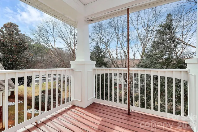 a view of a bedroom from the hallway