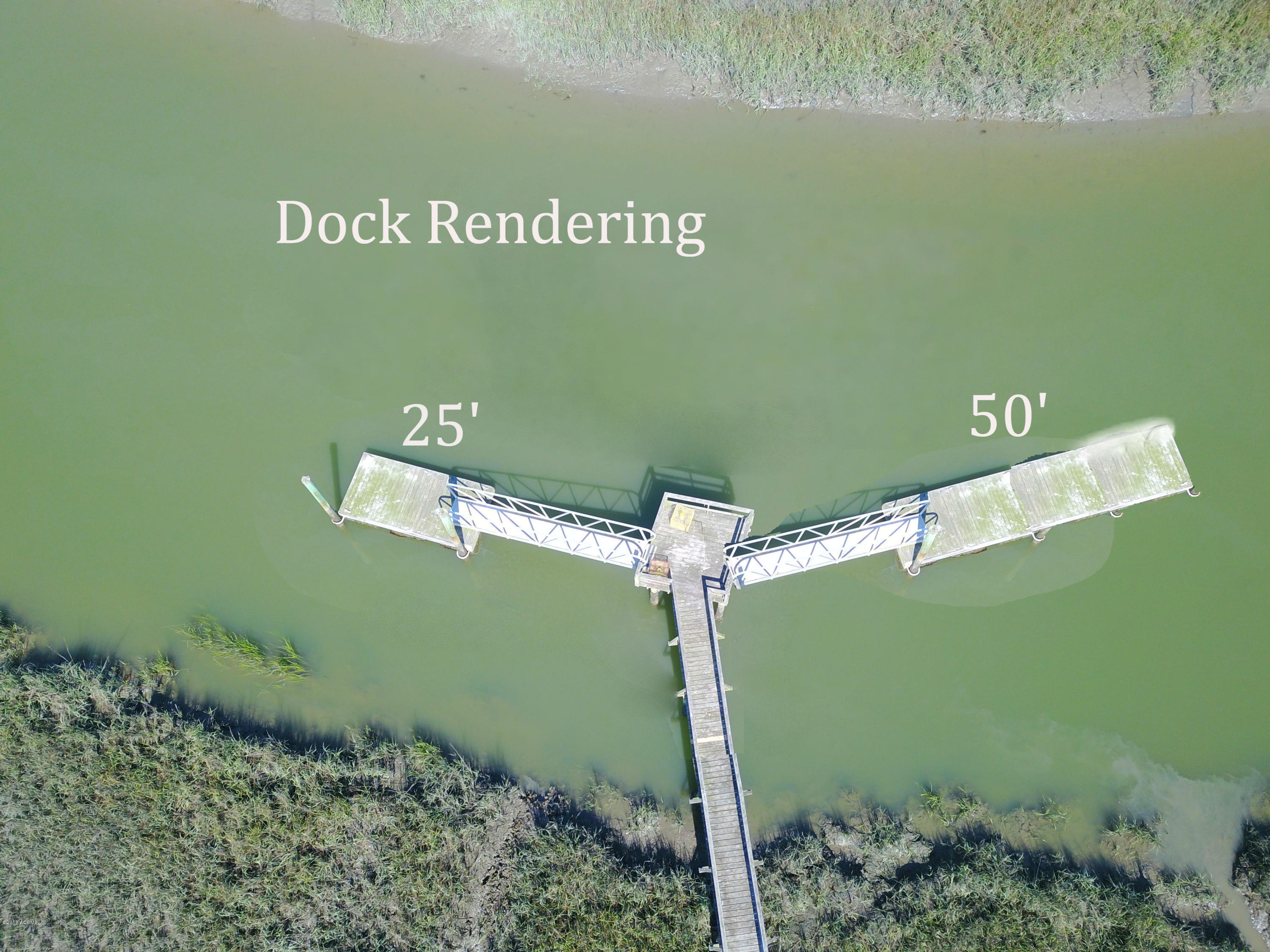 415 Brickyard Point Road South, Unit LOT #6 Beaufort, SC 29907 - Photo 3 of 17 New Dock proposed with text