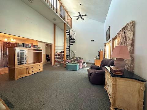 5820 South Skare Road Rochelle, IL 61068 - Photo 4 of 15 a living room with furniture and a flat screen tv