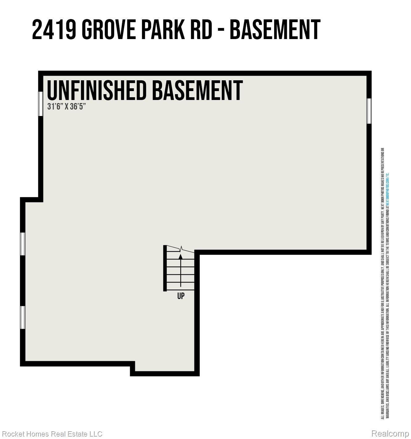 2419 Grove Park Road Fenton, MI 48430 - Photo 30 of 32 Basement.jpg
