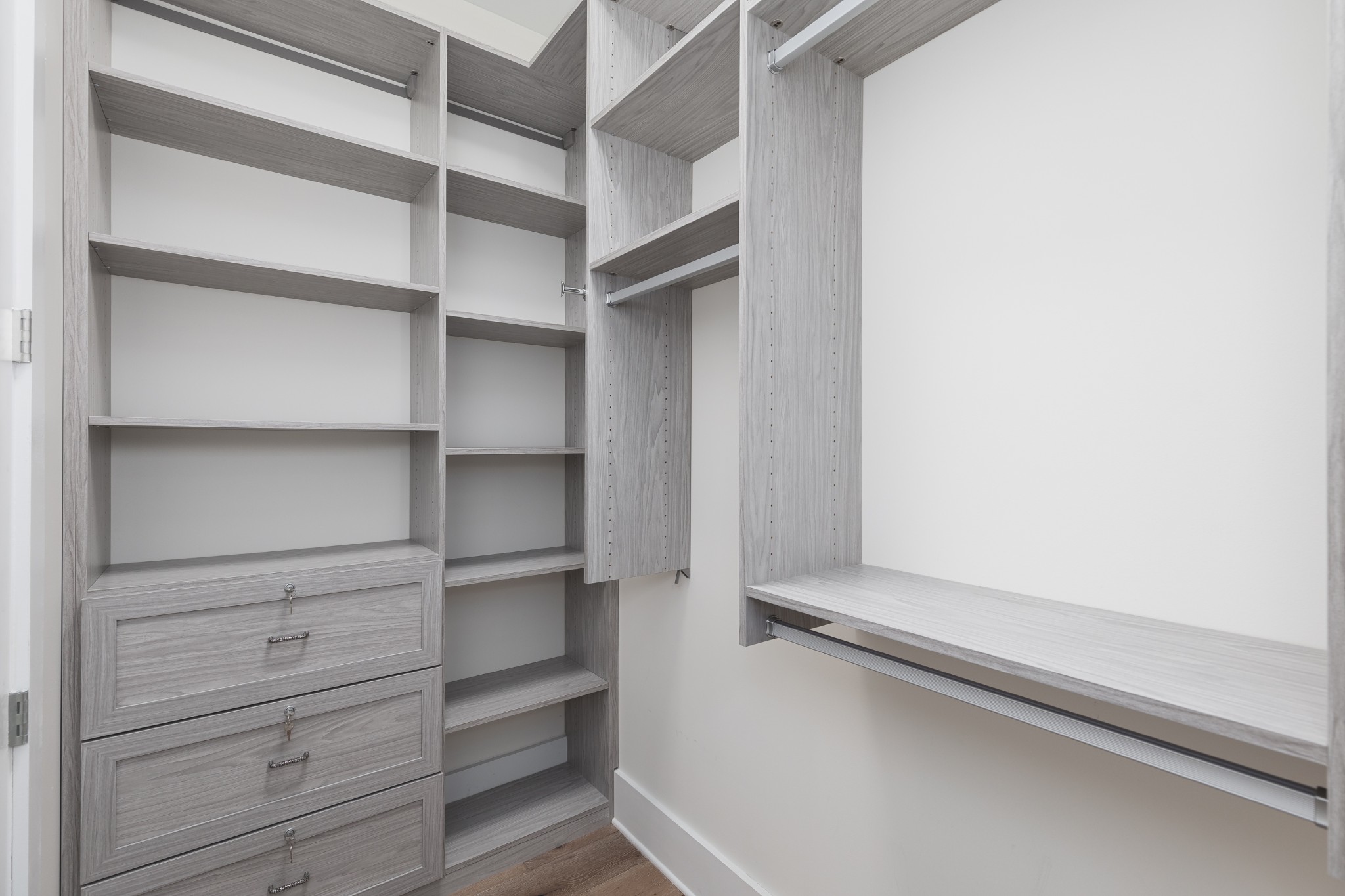 20 Rutledge Street, Unit 505 Nashville, TN 37210 - Photo 17 of 67 a view of an empty walk in closet