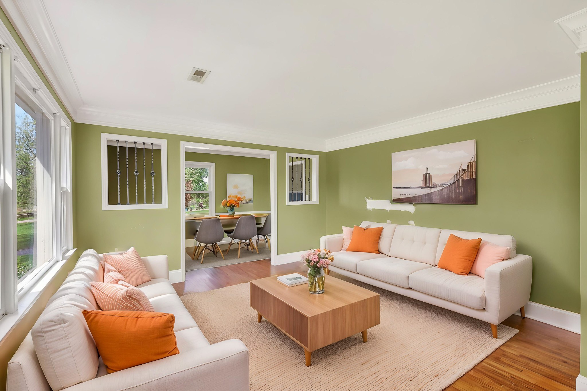4676 Harpeth-Peytonsville Road Thompson's Station, TN 37179 - Photo 52 of 84 a living room with furniture and a couch