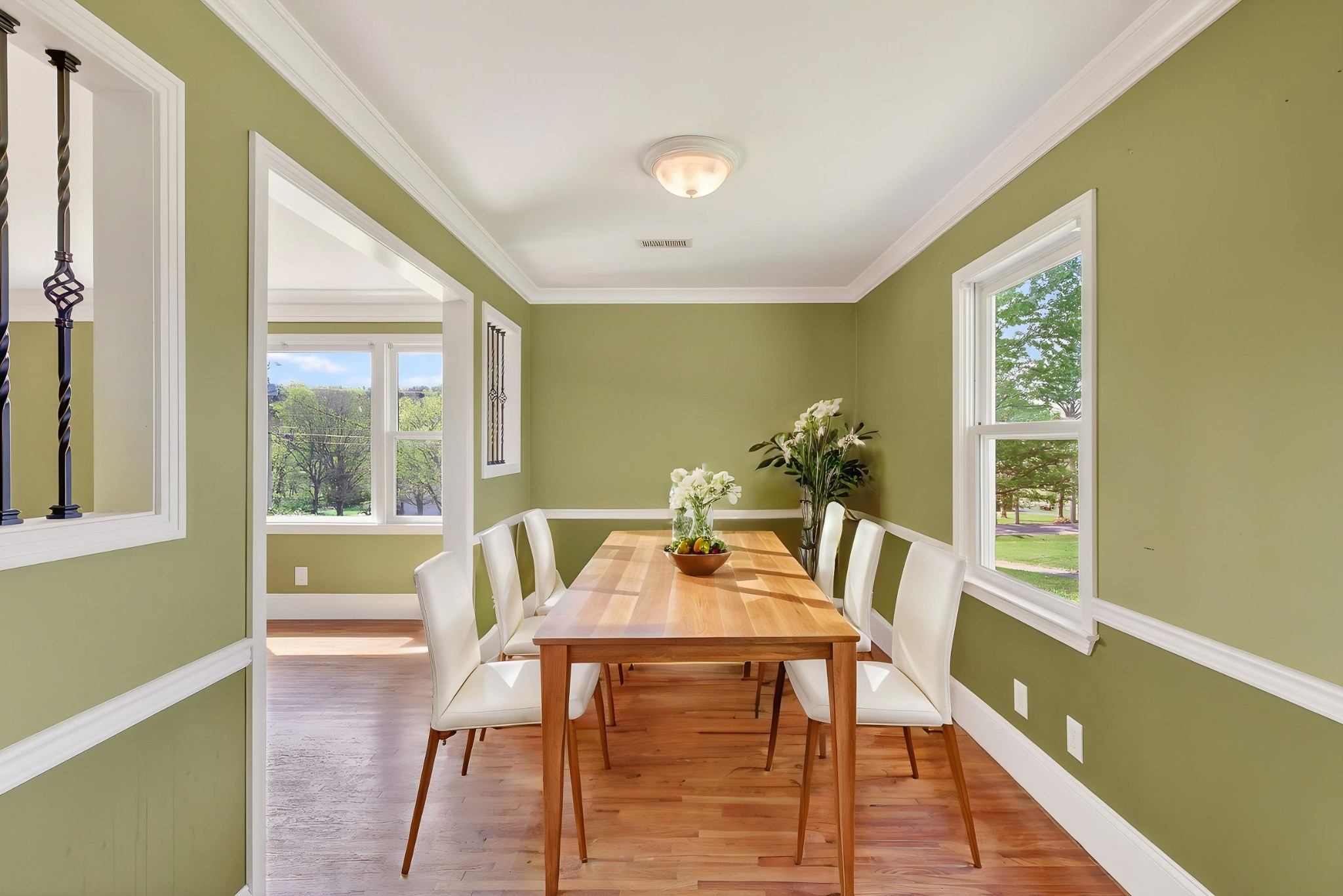 4676 Harpeth-Peytonsville Road Thompson's Station, TN 37179 - Photo 69 of 84 a view of a dining room with furniture window and wooden floor