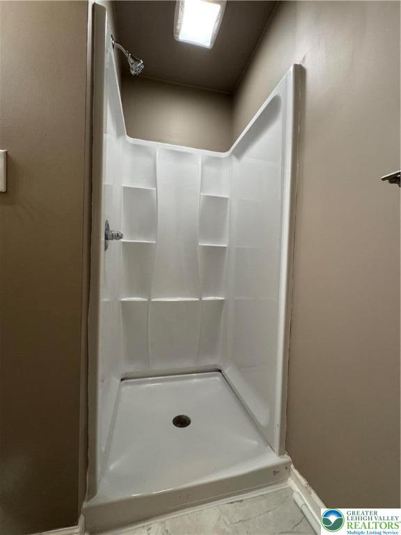 7 South Front Street, Unit A ( REAR) Coplay, PA 18037 - Photo 19 of 23 a bathroom with a shower
