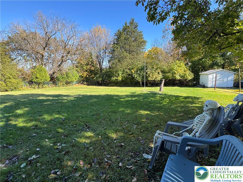 7 South Front Street, Unit A ( REAR) Coplay, PA 18037 - Photo 22 of 23 a view of a chairs in a yard