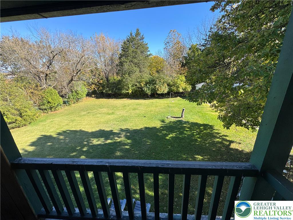 7 South Front Street, Unit A ( REAR) Coplay, PA 18037 - Photo 23 of 23 a view of a yard with wooden fence