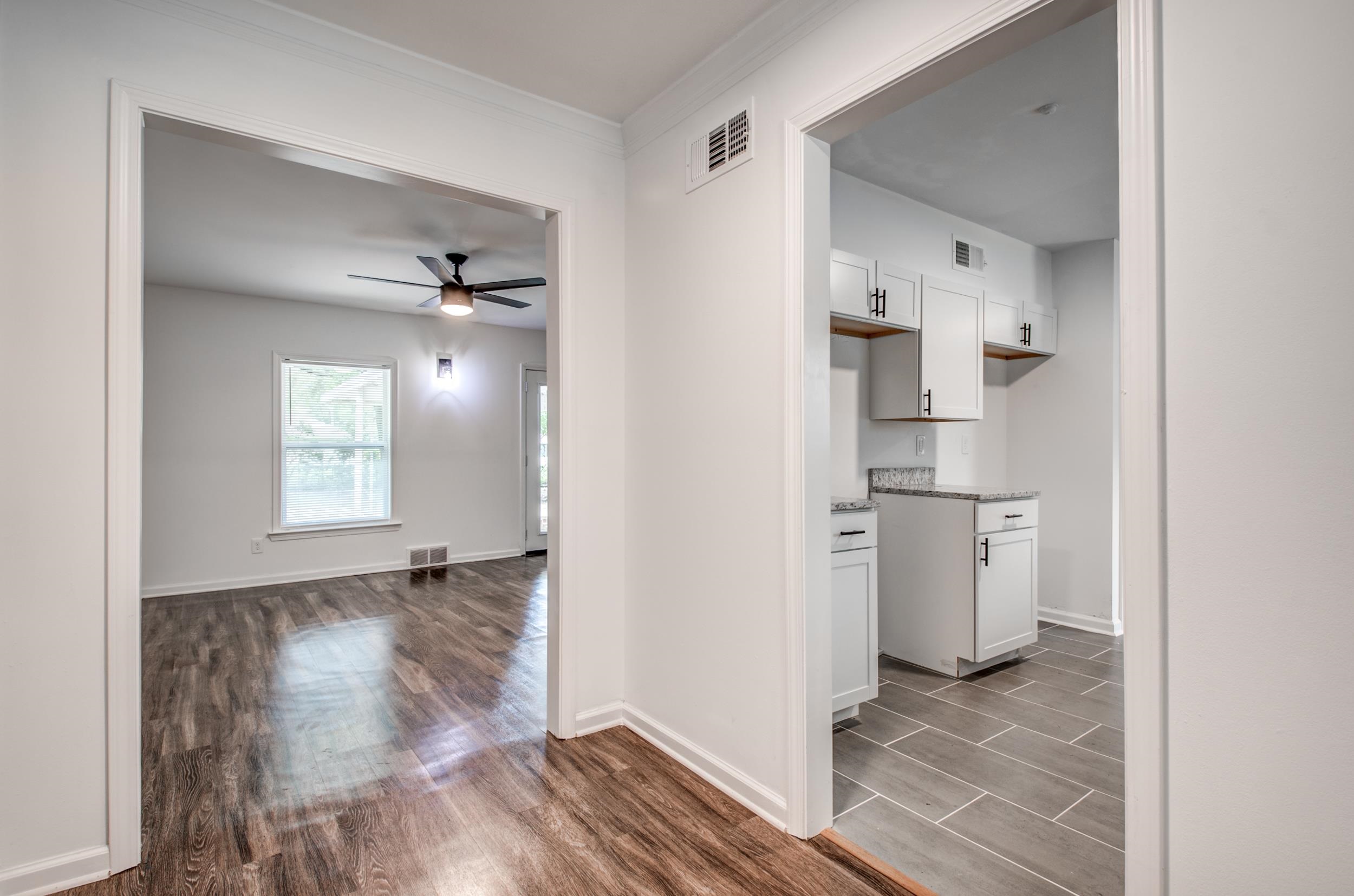 1110 Bluebird Road Memphis, TN 38116 - Photo 2 of 25 a view of a kitchen cabinets and a refrigerator