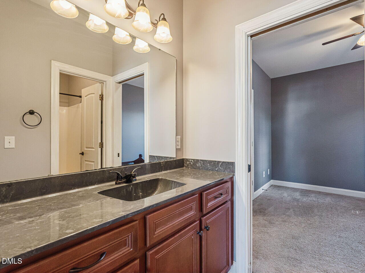 136 Kenneth Lane Willow Spring, NC 27592 - Photo 48 of 94 Buddy bath between bedrooms 3 & 4 with pocket doors
