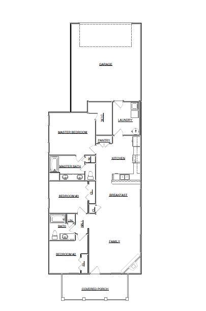 105 West Rarity Ridge Parkway, Unit LOT 99C Oak Ridge, TN 37830 - Photo 14 of 14 Columbia Floorplan
