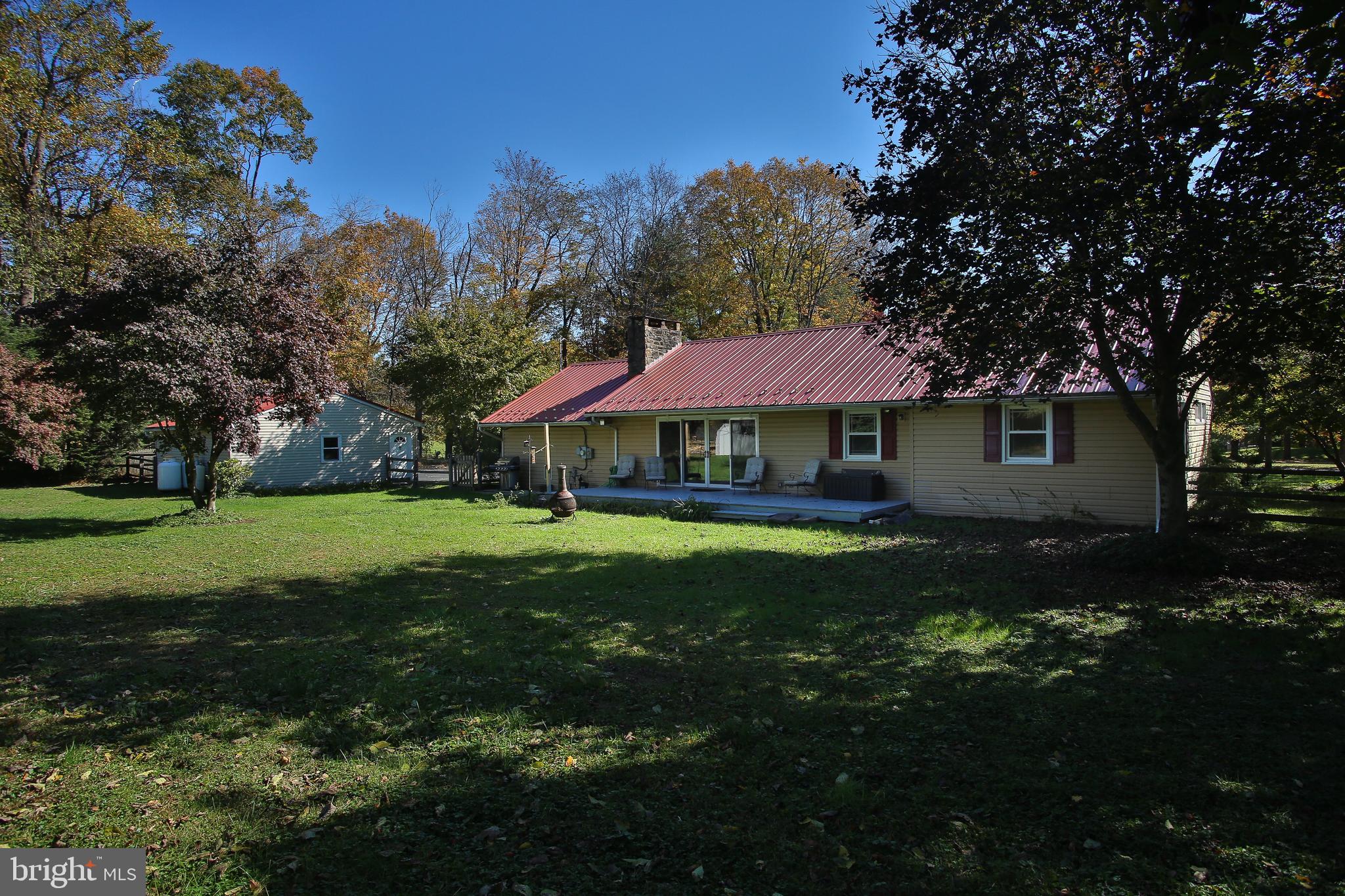 6771 Chapel Road New Hope, PA 18938 - Photo 24 of 27 Rear/Back Yard View
