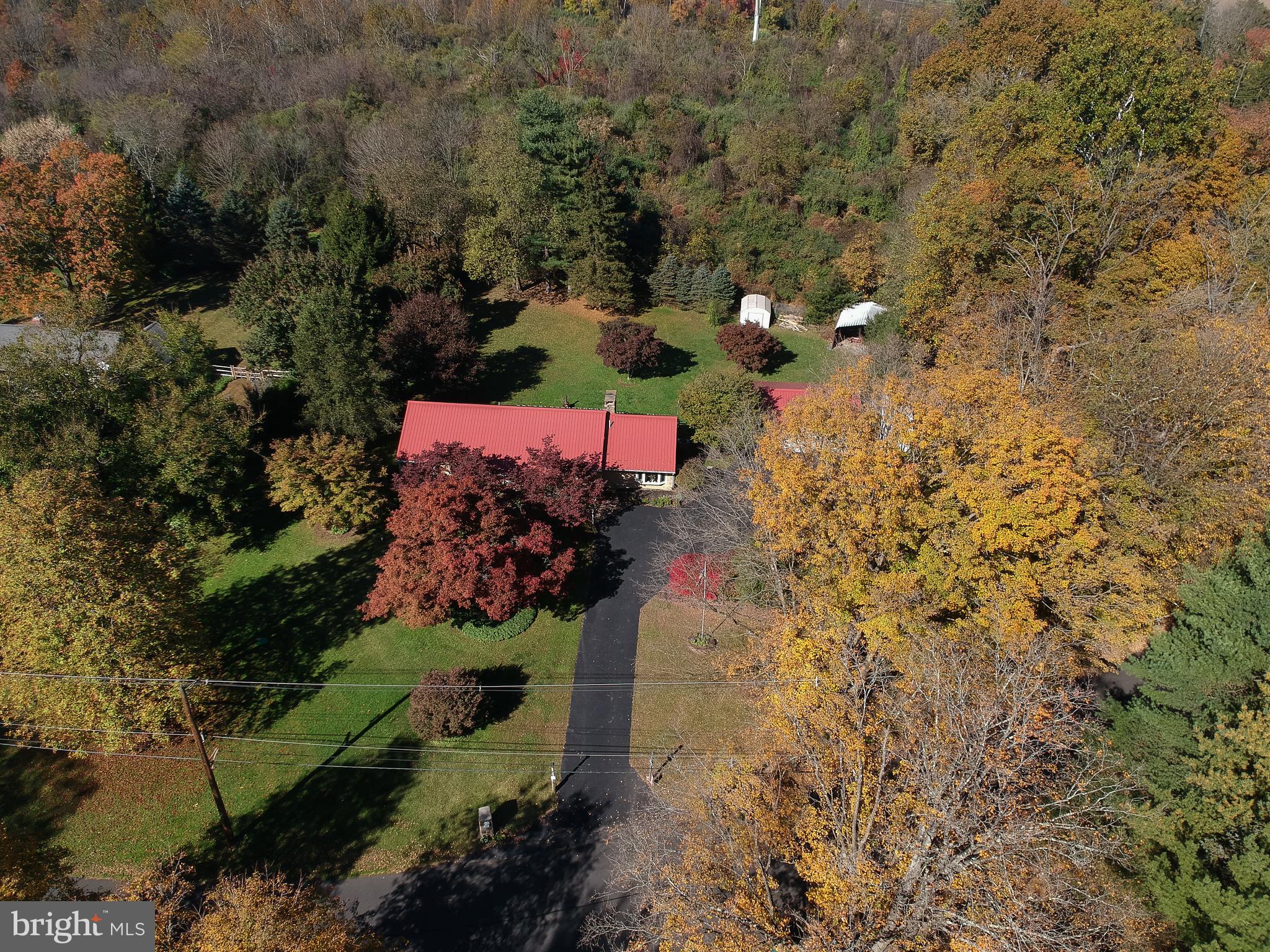 6771 Chapel Road New Hope, PA 18938 - Photo 26 of 27 Front Aerial View