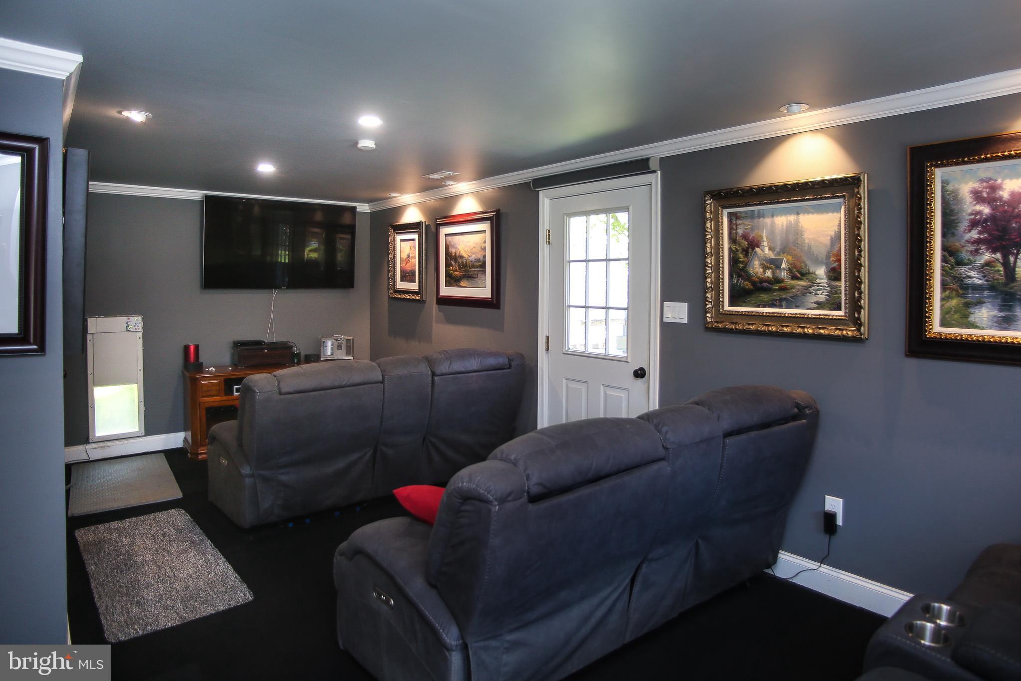 6771 Chapel Road New Hope, PA 18938 - Photo 10 of 27 3rd Bedroom/Theatre Room