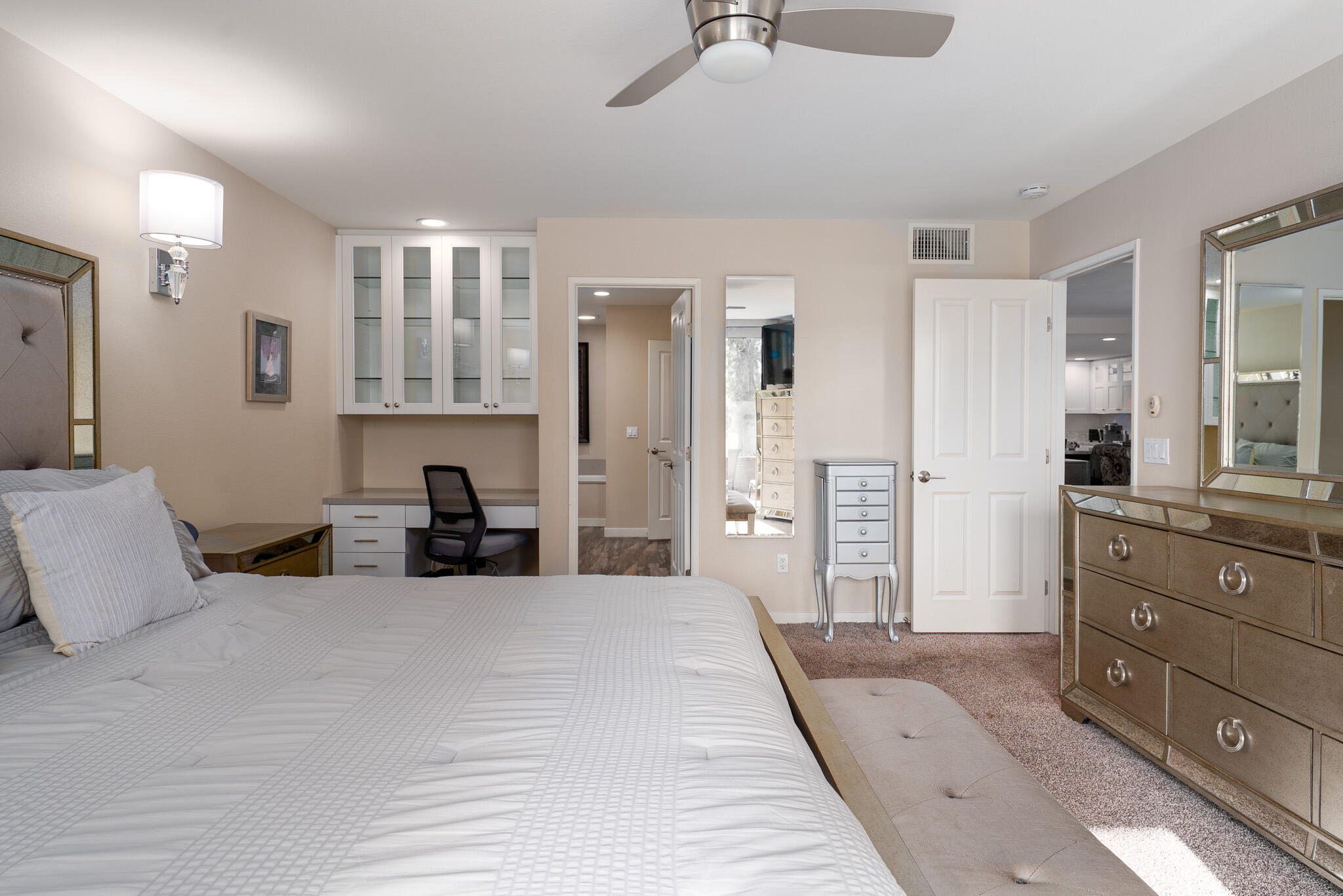 6 Sunrise Drive Rancho Mirage, CA 92270 - Photo 22 of 48 a large bedroom with a large bed and furniture