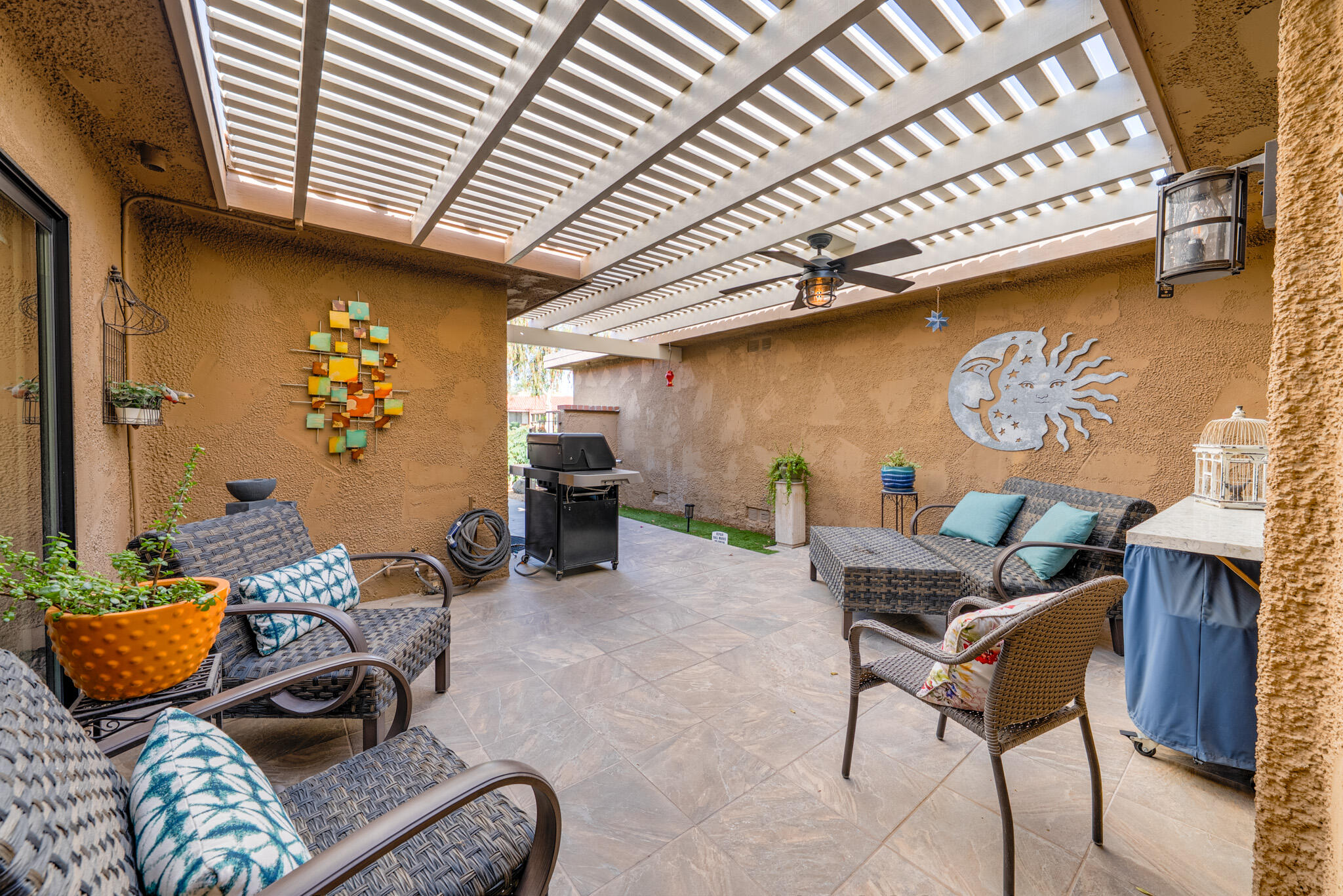 6 Sunrise Drive Rancho Mirage, CA 92270 - Photo 7 of 48 a living room with furniture and a table