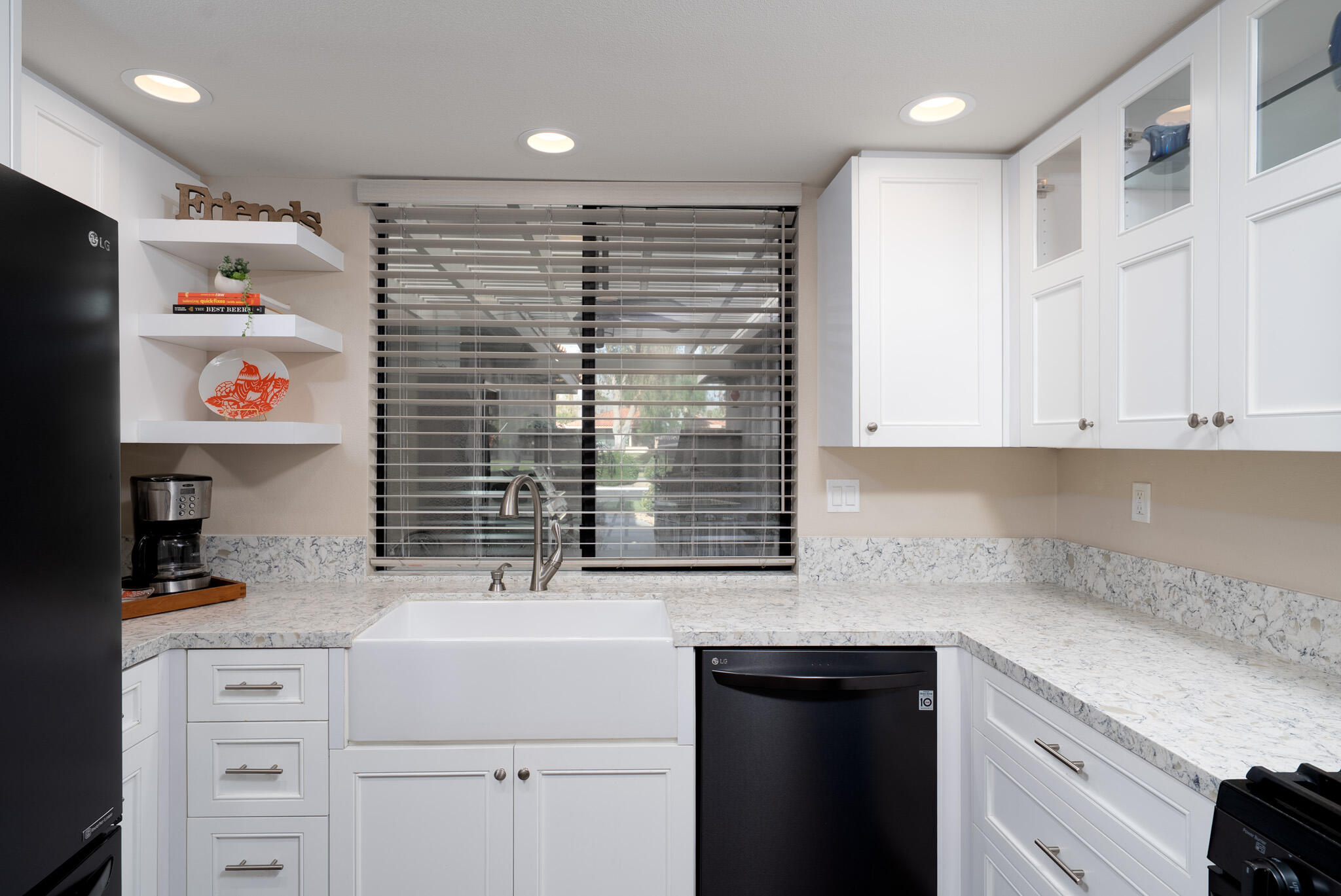 6 Sunrise Drive Rancho Mirage, CA 92270 - Photo 9 of 48 a kitchen with stainless steel appliances cabinets and a counter top space