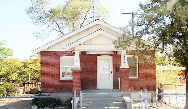 520 Locust Street, Unit A&B Reno, NV 89502 - Photo 1 of 1 a front view of a house with glass windows