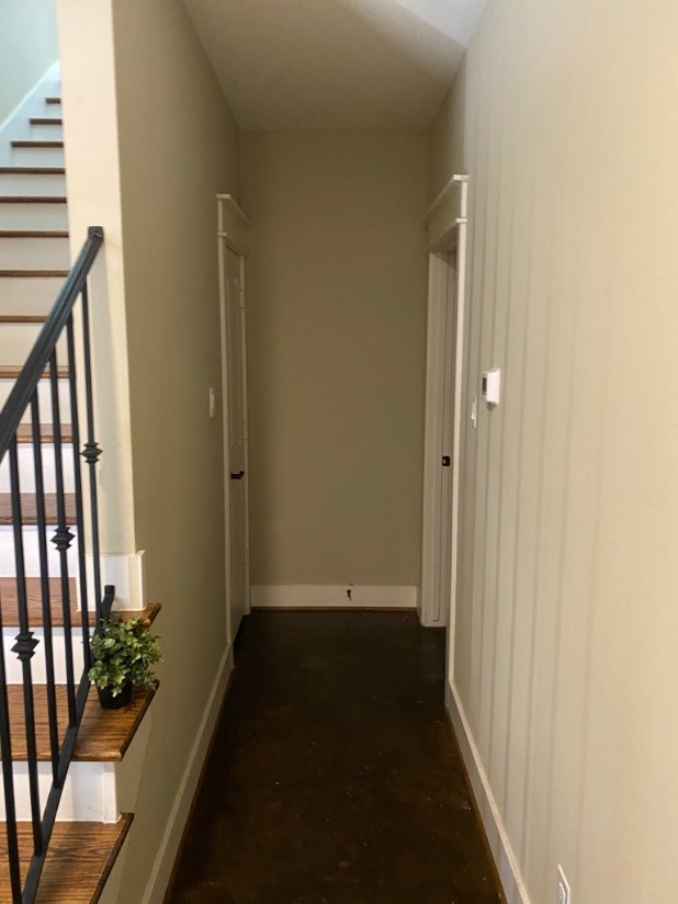 2423 Roufa Road Houston, TX 77003 - Photo 10 of 22 Hallway with a view of the hall closet. Notice to the right, the accessibility to the entrance and exit to the primary bedroom.