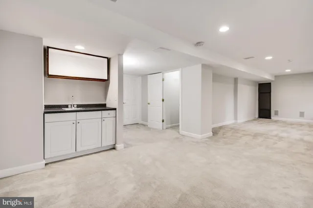 a utility room with a washer and dryer