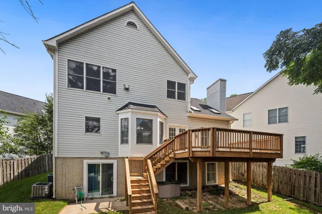 a view of a house with a large window