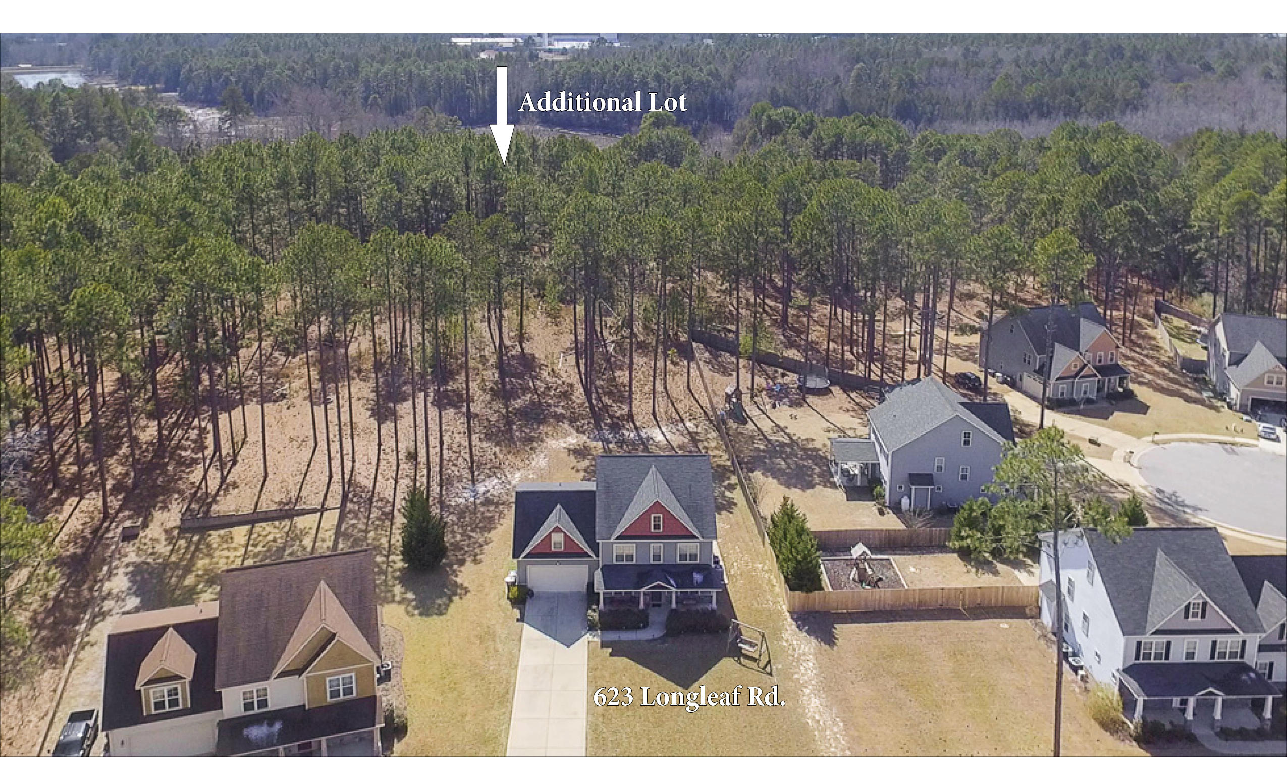 623 Longleaf Road Aberdeen, NC 28315 - Photo 33 of 37 AERIAL 1