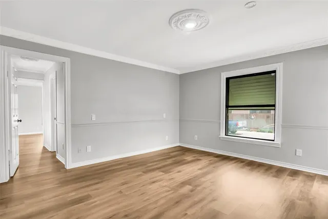 a view of empty room