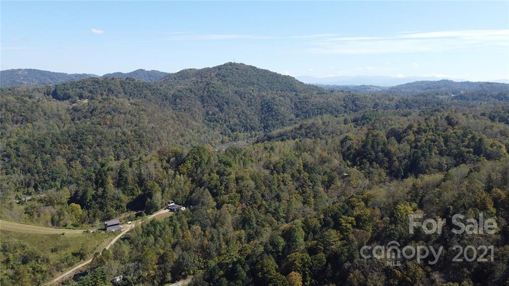 980 Anderson Branch Road Marshall, NC 28753 - Photo 9 of 18 an aerial view of mountain with trees