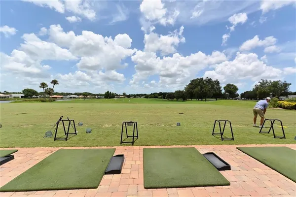 a view of a lake with outdoor space