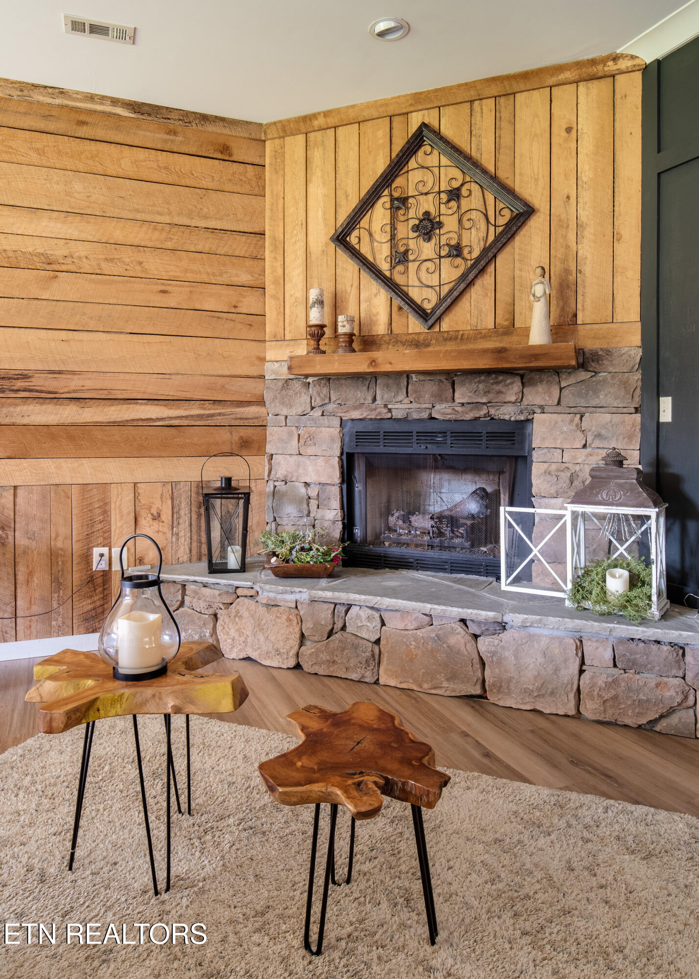 1048 Little Dogwood Road Kingston, TN 37763 - Photo 8 of 36 Stone Fireplace