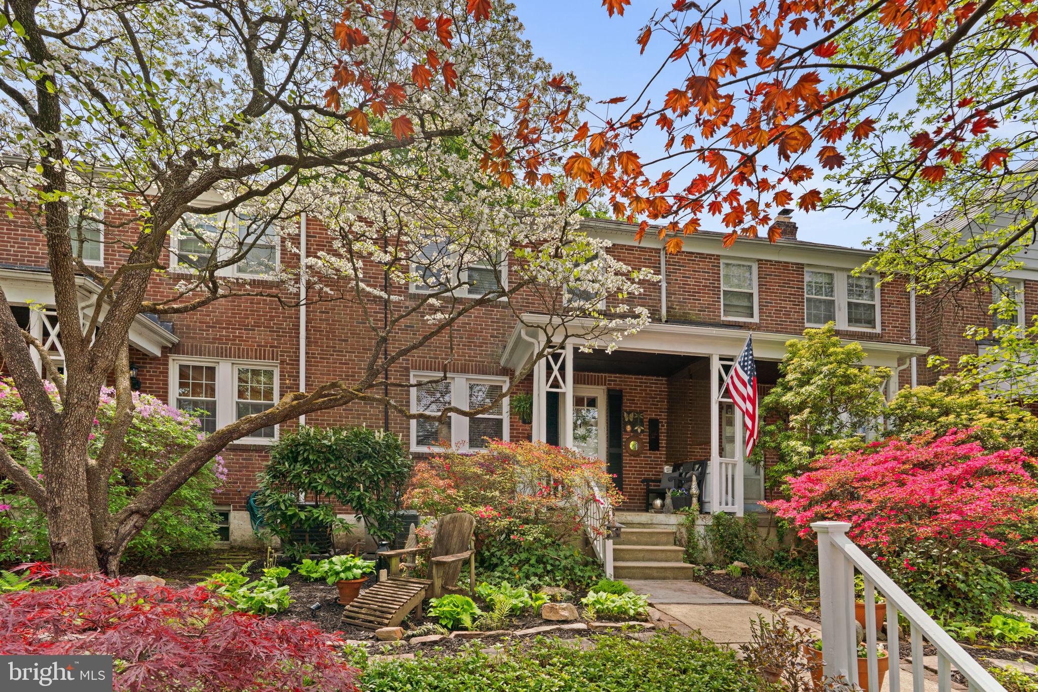 79 Murdock Road Baltimore, MD 21212 - Photo 2 of 38 Charming brick home with vibrant gardens.