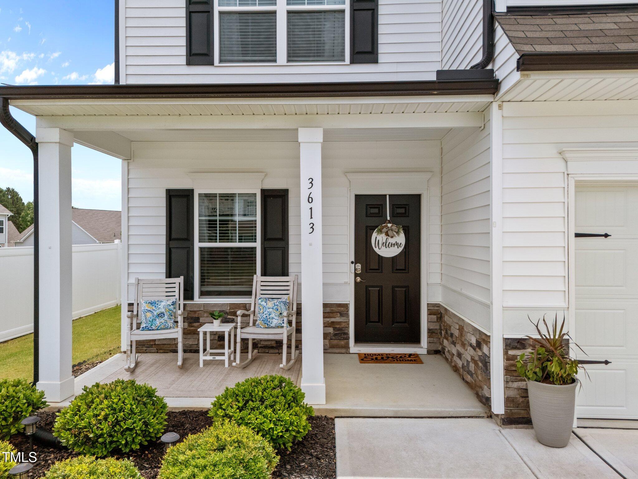 3613 Cross Timber Lane Raleigh, NC 27603 - Photo 3 of 33 Sit outside on your covered front porch will sipping your coffee !