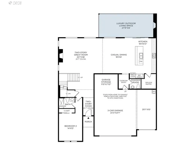 a picture of a bench in front of a door