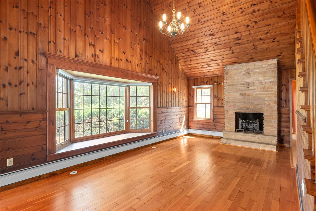 1760 Telegraph Road Lake Forest, IL 60045 - Photo 14 of 50 a view of an empty room with a fireplace and a window