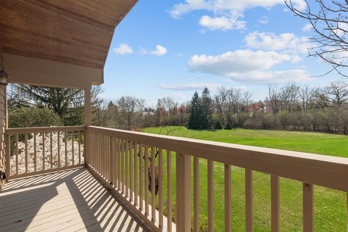 1760 Telegraph Road Lake Forest, IL 60045 - Photo 29 of 50 a view of a balcony with wooden floor