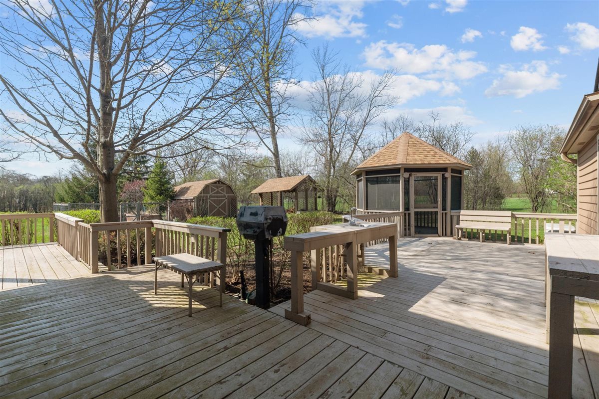 1760 Telegraph Road Lake Forest, IL 60045 - Photo 36 of 50 a view of house with deck outdoor seating and wooden floor