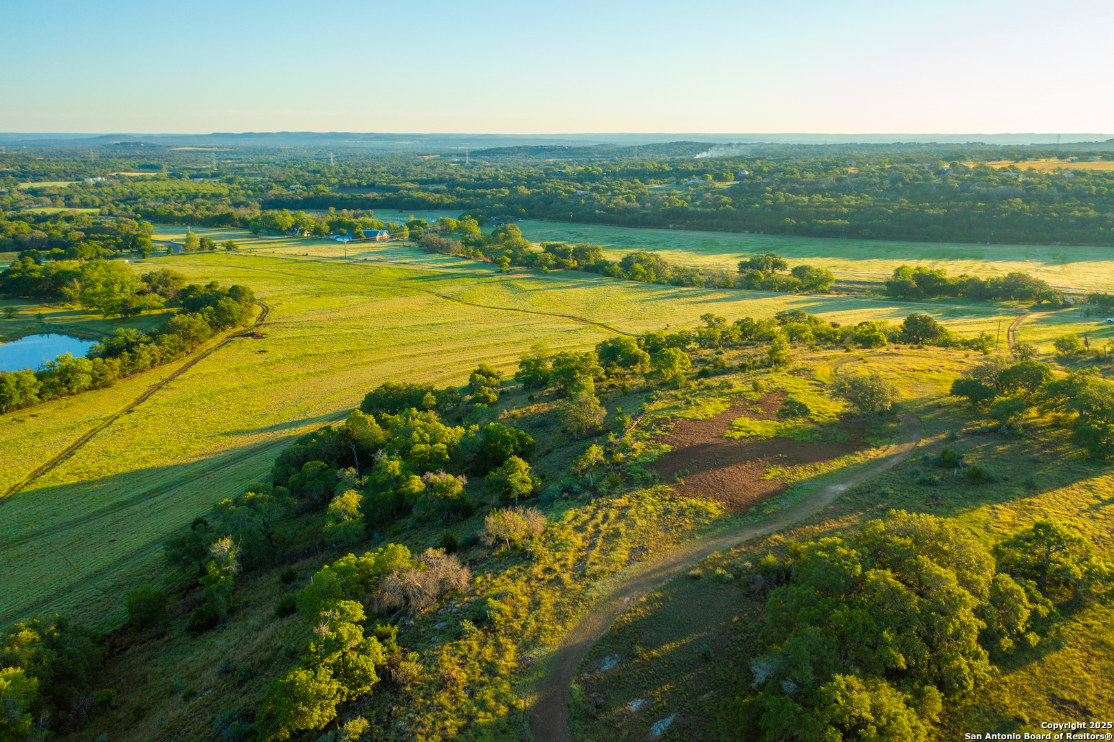 a view of an ocean and beach